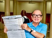 El empresario Álvaro Noboa apoyó el Sí en las 11 preguntas de la consulta popular.