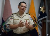 Wilson Pavón, comandante de la Policía del Distrito Metropolitano de Quito.