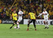 Barcelona cae ante Sao Paulo, en Copa Libertadores.