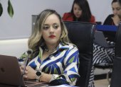 La conejera del Consejo de Participación Ciudadana, Johanna Verdezoto.