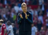 El entrenador Julen Lopetegui estuvo al mando de Wolverhampton Wanderers