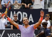 Rafa venció  al belga Zizou Bergs por 4-6, 6-3 y 6-4. Es el primer tenista en conseguir 70 victorias en el Masters 1.000 de Roma.