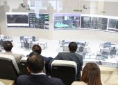 Torres visitó las instalaciones del Operador Nacional de Electricidad