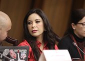 La mesa de Fiscalización es presidida por la asambleísta correísta, Pamela Aguirre.
