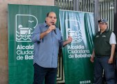 Alcalde de Babahoyo, Gustavo Barquet.