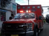 Efectivos del Cuerpo de Bomberos atendieron la emergencia.