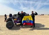 Brad Salazar (d) y Marco Guerrón serán la dupla ecuatoriana que integrará el equipo Lumenia Racing Team, en México.