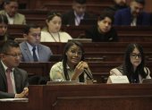 Fiscal. Diana Salazar participó de un encuentro entre fiscales en Italia.