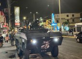 Operaciones militares se realizaron en la vía Montecristi