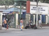 Así luce el mercado después del asesinato que se registró el lunes 3 de junio.