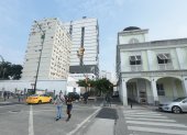 Urbanismo. En un cuadrante de la calle Panamá, en el centro de Guayaquil, se estudió la propuesta de un edificio híbrido vertical que integre el concepto de barrio en sus pisos.