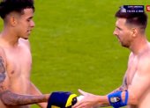 Kendry Páez el 10 de Ecuador ante el 10 de Argentina, Lionel Messi y un intercambio de camiseta soñado.