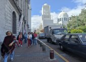 Ambato. El Centro Histórico tiene pocos edificios patrimoniales. Son contados los edificios de este tipo que le quedan.