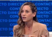 Estrategia. La excandidata a la vicepresidencia de Fernando Villavicencio en 2023, ahora es candidata a la Presidencia por el PSP