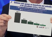 Captura de pantalla. El ministro de Finanzas, Juan Carlos Vega, aseguró que las gasolina Extra y Ecopaís no subirán de manera incendiaria.