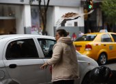 En las calles de Guayaquil se siente temperaturas más bajas a las habituales.