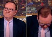 Kevin Spacey se quiebra en el programa de Piers Morgan.