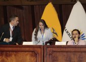 La asambleísta de Construye, Viviana Zambrano, preside la comisión ocasional.