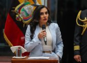 Foto de archivo de la vicepresidenta de Ecuador, Verónica Abad.