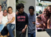 Las historias de Mauro (izq.), Pablo (c) y Dimas: padres por convicción, más allá de la sangre.