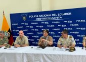 Rueda de prensa de Mónica Palencia este 17 de junio de 2024.