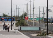 La estación Labrador es la última en el extremo norte de la ruta del metro. El alcalde Pabel Muñoz plantea ampliar el recorrido hacia La Ofelia.
