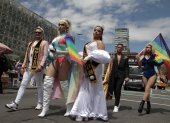 Los trajes y los colores se hicieron presentes en las calles de Quito