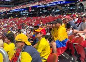 Los hinchas tricolores alentaron a Ecuador desde las gradas.