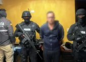 Operativo. La Policía ecuatoriana arrestó en febrero a 18 personas.