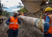 Los oleoductos han tenido paras recurrentes debido a la erosión regresiva del río Coca.