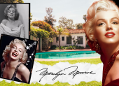 Marilyn Monroe fue hallada muerta en la única vivienda que compró y que ha sido declarada Monumento por el Ayuntamiento de Los Ángeles.