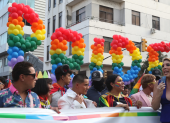 Desfile por el Orgullo Gay.