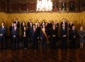 El 26 de noviembre de 2023, Noboa participó de la foto oficial de su gabinete ministerial.