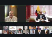 Asamblea. La sesión fue virtual. El último y definitivo debate sobre el proyecto de ley para la aplicación de la consulta popular tuvo lugar este martes.