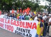 Guayaquil se suma a las protestas nacionales por el alza del precio del combustible