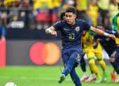 Kendry Páez anotó su primer gol en Copa América ante Jamaica