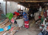 1. Trabajo. Asunciona almacena todo lo reciclado en una bodega en Narancay.