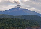 En las últimas horas se ha observado un incremento en la actividad del volcán Sangay