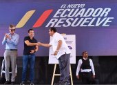 El Presidente Daniel Noboa lideró la suscripción de la garantía soberana para Manabí,