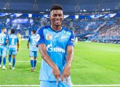 El colombiano Mateo Cassierra siendo figura en el inicio de la Liga de Rusia con el Zenit.