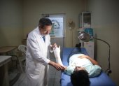 Hospital. La casa de salud atiende con consultas hasta cirugías a personas de escasos recursos de Guayaquil.