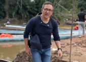 Propaganda. Pedro José Freile viajó a la selva de Darién para descubrir que quería ser lo que siempre fue: candidato.