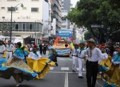 El desfile recorrió la avenida Malecón, desde Juan Montalvo hasta Colón, la tarde de este viernes 26 de julio.