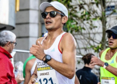 Jordy Jiménez representará a Ecuador en los 20 km marcha en París 2024.