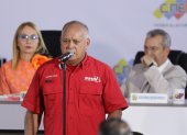 El primer vicepresidente del Partido Socialista Unido de Venezuela (PSUV), Diosdado Cabello.