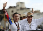 La líder opositora María Corina Machado expresó su agradecimiento a los representantes de los países que intervinieron en la OEA a favor de Venezuela.