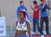 Aimara Nazareno es una de las promesas del atletismo ecuatoriano