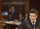 Enfrentamiento. Wilman Terán denunció al juez Julio César Inga, quien estuvo a cargo del caso Independencia Judicial, por omisión de denuncia.
