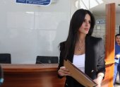 La asesora presidencial y precandidata a la Asamblea, Diana Jácome, asistió al TCE.