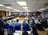 En el auditorio de la Corte Nacional de Justicia (CNJ) se instaló este jueves 15 de agosto la audiencia preparatoria de juicio del caso Metástasis.